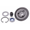Шестерни (пара) болгарки Bosch GWS 20-230 (d1 14*80/d2 10*21/h2 23) оригинал 1600A005BH