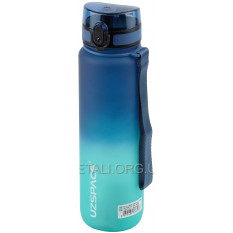Спортивная бутылка UZSPACE для воды 1000мл Blue and Green