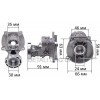 Корпус редуктора перфоратора Bosch 2-26 аналог 16170006DX
