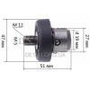 Переходник SDS - 1/2 перфоратора Bosch GBH 2-26/2-28 аналог 2608572212