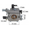 Карбюратор бензопили Goodluck GL4500/5200