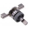 Вал хлібопічки LG у зборі L43*D8/4.5mm (608 ZZ)