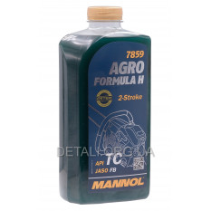 Мастило для 2-х тактних двигунів Agro HSQ API TC MANNOL, 1л