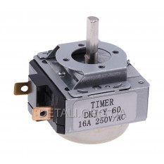 Таймер механічний DKJ-Y-60 (60 хв, 250 V, 16 A, ручка 18 мм) духовка, пароварка, електрогриль