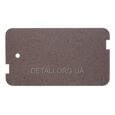 Слюда для микроволновой печи Whirlpool WH-077 72*129 мм