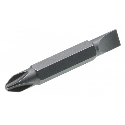 Біта двостороння шуруповерта Makita DDF484 (1/4" PH2/SL*45 мм) оригінал 784637-8