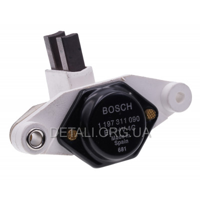 Регулятор напряжения EL 14V 4C + щетки Bosch 1 197 311 090
