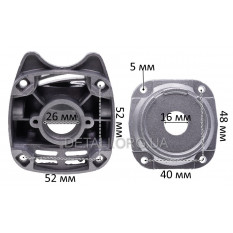 Корпус редуктора болгарки УШМ Einhell 850-1
