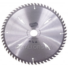 Нож триммера победитовый 230*25,4*1,6/60-T WINZOR LV PRO