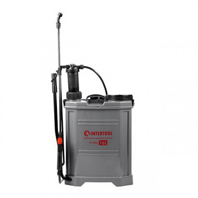 Обприскувач гідравлічний ранцевий 16 л INTERTOOL FT-9016 