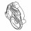 Корпус редуктора SS300D Makita (Макита) оригінал 140625-9