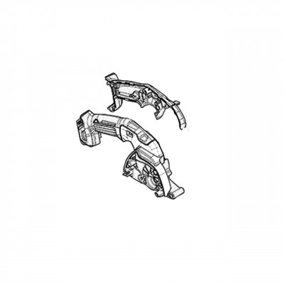 Ручка CC301D Makita (Макита) оригинал 183D87-2