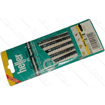 Пилка Heller T344D 5шт по дереву 258029