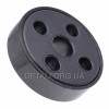 Муфта кардана мотоблока "ДНЕПР-6R" резиновая в сборе d23,5*102 h27,5 мм