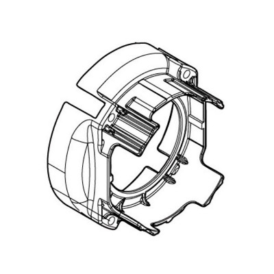 Makita оригінал 413C07-9 Напрямне повітря А