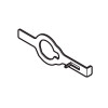 Фіксатор шпинделя Makita (Макита) оригінал 343832-5