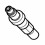 Вал DUR184L Makita (Макита) оригінал 326684-9
