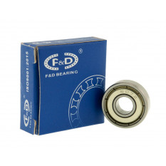 підшипник F&D 607 ZZ(7*19*6) метал