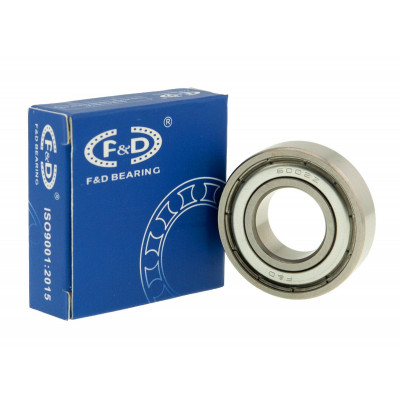 Подшипник F&D 6002 ZZ (15*32*9) металл