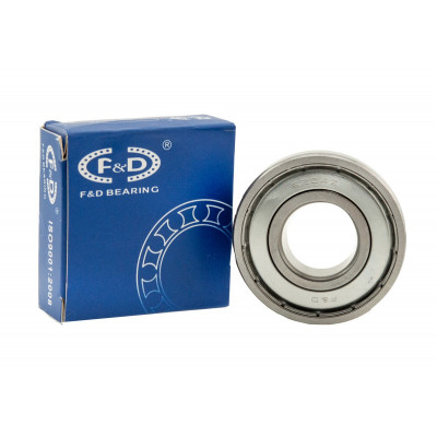 Подшипник F&D 6204 ZZ (20*47*14) металл