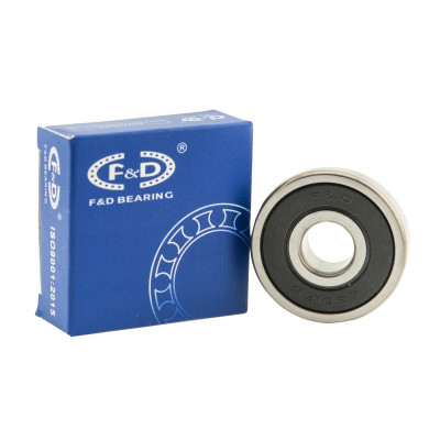 підшипник F&D 6301 2RS(12*37*12) гума