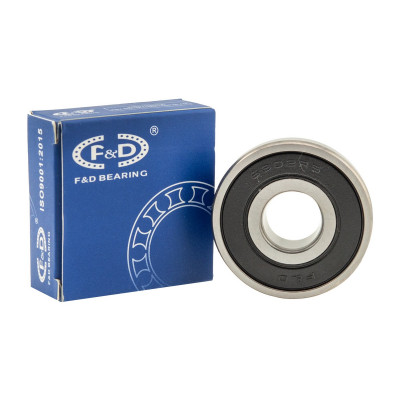 Подшипник F&D 6302 2RS (15*42*13) резина