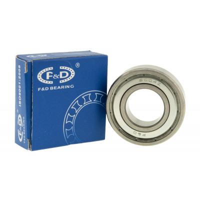 підшипник F&D 6004 ZZ(20*42*12) метал