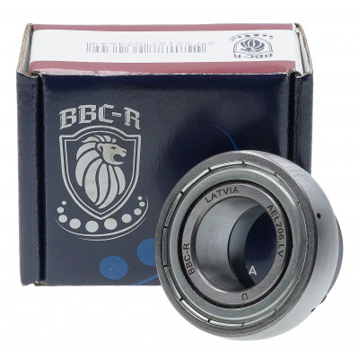 Підшипник кульковий самовстановлений BBC-R AEL206.LV (30*62*35,7)