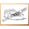 Makita оригінал 671001178 Дека ELM4110