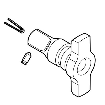 Makita оригинал 136263-3 Шпиндель DTW701