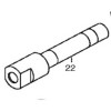 Шпиндель Makita (Макита) оригинал EE7731C420