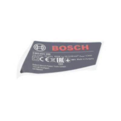 Оригинальные запчасти Bosch (Бош) 160111A3Y3