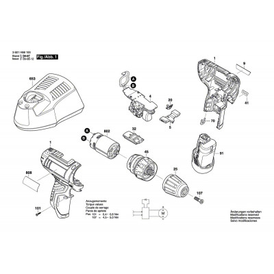 Оригинальные запчасти Bosch (Бош) 160111A4FW