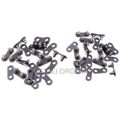 Заклепки для цепи шаг 1/4" (к-т 20 шт)