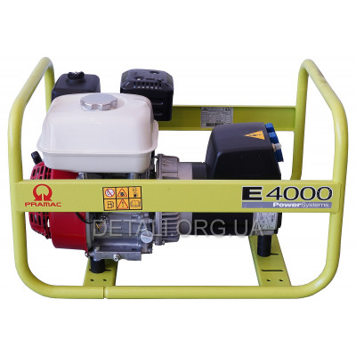 Генератор бензиновый Pramac E4000 / 3,1кВт