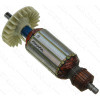 Якорь болгарка Einhell / Topex 125 (161*37 шпонка 8мм)