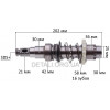 Ствол перфоратора Tekhmann TRH-1650/Forte RH32-19 RV у зборі L202