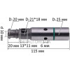 Стовбур відбійного молотка Bosch GSH 3 оригінал 1618598238