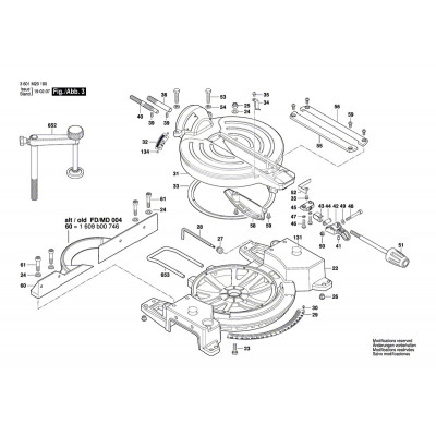 Оригинальные запчасти Bosch (Бош) 1609B00717