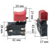 Кнопка акумуляторного шуруповерта DWT ABS-12C (15A/24V)