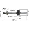 Шток лобзика Crown CT15189 (L128/d8,5)