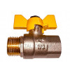 Кран шаровый газовый 1/2" ПМ