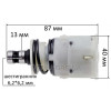 Редуктор шуруповерта Forte DSR 550-2 VR, Дніпро-М АДЛ-12П3 (L87/d13 мм)