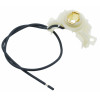Щеткодержатель аккумуляторного перфоратора Makita DHR 263 RF (клемма минус) оригинал 644507-2