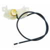 Щеткодержатель аккумуляторного перфоратора Makita DHR 263 RF (клемма минус) оригинал 644507-2