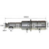 Ствол перфоратора Hitachi DH 24DVA/DH 24F3 голий (D18/20/30 d10/25 L132,5) аналог 323184