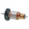 Якорь + шестерня дрели Bosch GBM 6 (123*35 5-зубов лево) оригинал 2609199011