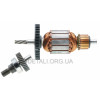 Якорь + шестерня дрели Bosch GBM 6 (123*35 5-зубов лево) оригинал 2609199011