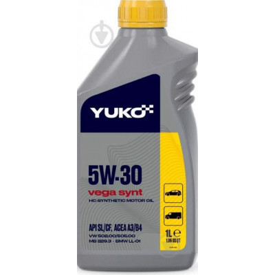 Мастило Yuko VEGA SYNT 5W-30 1 л