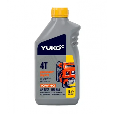Масло Yuko POWER SYNT 4Т 10W-40 1л